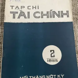 Tạp chí tài chính - khổ lớn 2.1985 