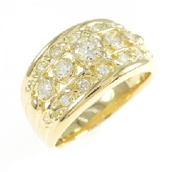 Nhẫn kim cương K18YG 0.52CT - Hàng hiệu chính hãng