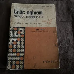 Trắc nghiệm Sử địa công dân 1973