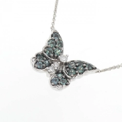 K18WG/K18BG Dây chuyền Alexandrite Bướm 0.43CT - Hàng hiệu Chính hãng 860047