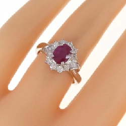 Nhẫn Ruby PT900 0.99CT 671903