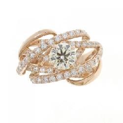 Nhẫn kim cương K18PG 0.582CT 668814