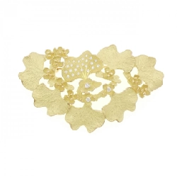 Brooch kim cương Ikeda Keiko 0.21CT - Hàng hiệu Authentic