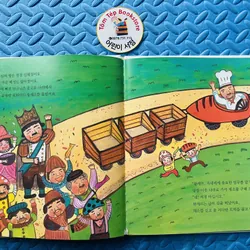 Sách Tranh Giáo Dục Nhân Vật Mới Hay Nhất- 그레이트북스- set 1 730474