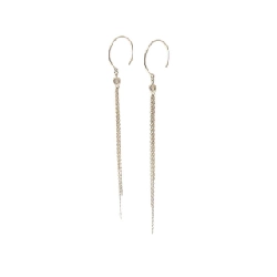 Bông tai kim cương 4゜C - Hàng hiệu Authentic 846311