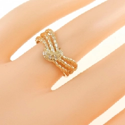 Nhẫn kim cương K18YG 0.015CT 673530