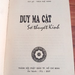 Duy Ma Cật sở thuyết kinh 158889