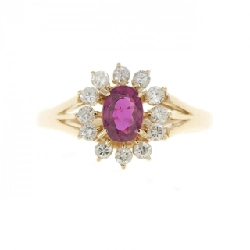 Nhẫn ruby K18YG 0.36CT 667020