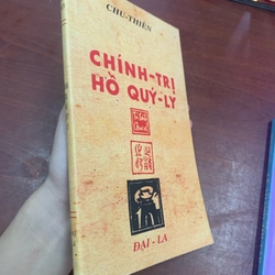 Chu Thiên - Chính trị Hồ Quý Ly 277858