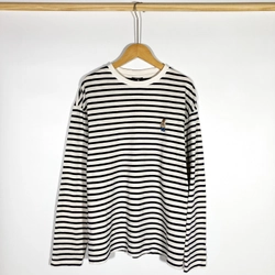 Áo Thun Kẻ Sọc Hàn Hiệu Who.A.U, chất cotton dày vừa Size S M 