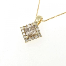 Dây chuyền kim cương K18YG 0.60CT - Hàng hiệu Chính hãng 856811