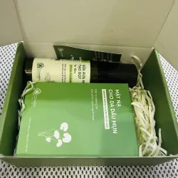 Combo sữa rửa mặt và mặt nạ Cỏ mềm 970520