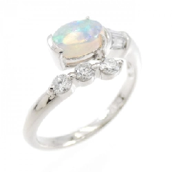 Nhẫn Opal K18WG 0.44CT
