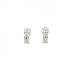 PT900/K14WG Bông tai/Khuyên tai Kim cương 1.07CT - Hàng hiệu Chính hãng