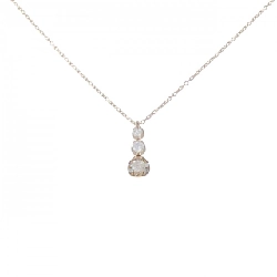 K18PG Dây chuyền kim cương 0.19CT - Hàng hiệu Chính hãng