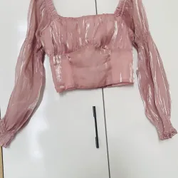 Áo nữ kiểu, croptop, size S, còn mới 1012716