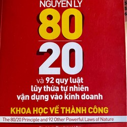 Sách Nguyên lý 80/20 Richard Koch - đã qua sử dụng 147292