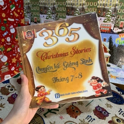 Sách song ngữ 365 Christmas Stories, Chuyện kể giáng sinh tháng 7-8, 80%, khổ vuông