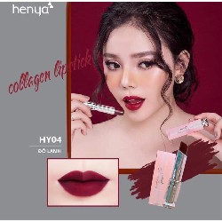 (Mới) Son lì collagen Las beauty- màu đỏ lạnh 26538