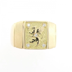 Nhẫn kim cương K18YG 0.05CT - Hàng hiệu Chính hãng 852278