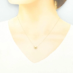 K18YG Dây chuyền hình trái tim - Hàng hiệu Chính hãng 857969