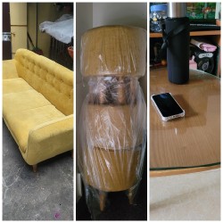 Bàn ghế Sofa 02 đôn, 02 bàn còn mới