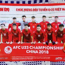 Poster Chúc mừng đội tuyển U-23 Việt Nam AFC U23 Championship China 2018 22239