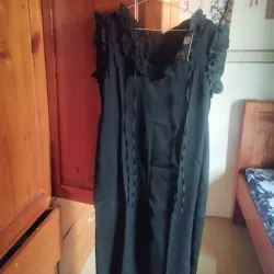 váy suông đen hiệu Mina