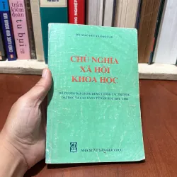 II Giáo Trình: Chủ Nghĩa Xã Hội Khoa Học - 2001