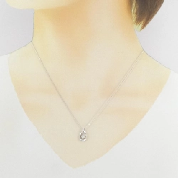 K18WG Dây chuyền kim cương 0.05CT - Hàng hiệu Chính hãng 857292