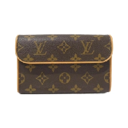 Túi đeo hông Louis Vuitton Monogram Pochette Florentine XS M51855+M67303 - Hàng hiệu Chính hãng