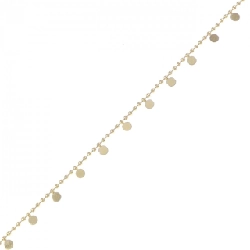 K18YG Vòng tay - Hàng hiệu Chính hãng