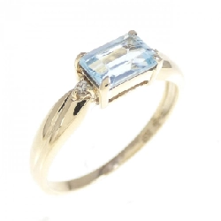 Nhẫn Blue Topaz K9YG