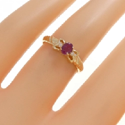 Nhẫn Ruby K18YG - Hàng hiệu Chính hãng 853960