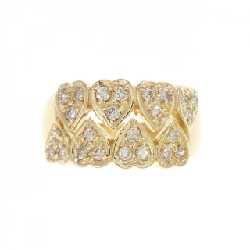 Nhẫn kim cương hình trái tim K18YG 0.41CT - Hàng hiệu Authentic 853407