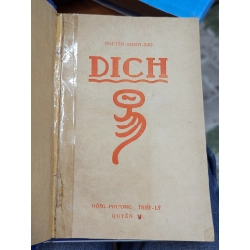 DỊCH KINH TÂN KHẢO - NGUYỄN MẠNH BẢO bản gốc trước 1975 122106