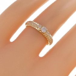 Nhẫn kim cương K18YG 0.14CT 669209