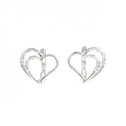 K14WG Bông tai hình trái tim - Hàng hiệu Chính hãng
