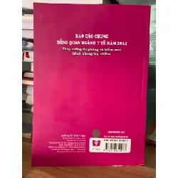 Báo cáo chung tổng quan ngành y tế năm 2014 717589