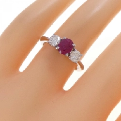 Nhẫn Ruby PT900 0.96CT - Hàng hiệu Chính hãng 852617
