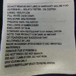 Canada Goose CANADA GOOSE 2580LA ROSSCLAIR Áo khoác lông vũ 627296