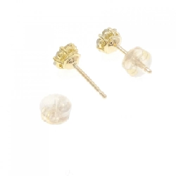 Bông tai kim cương hoa K18YG - Hàng hiệu Chính hãng 867503