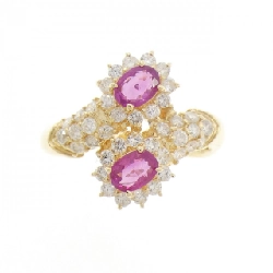 Nhẫn Ruby K18YG 0.60CT - Hàng hiệu Chính hãng 854645