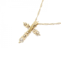 K18YG Dây chuyền kim cương chéo 0.30CT - Hàng hiệu chính hãng 861672