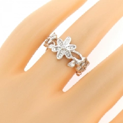 Nhẫn kim cương hoa K18WG 0.90CT - Hàng hiệu Authentic 854720