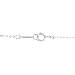 Dây chuyền Tiffany Double Loving Heart - Hàng hiệu Authentic 843545