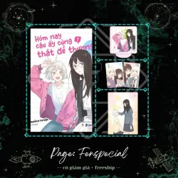 Bản Đặc Biệt - Hôm Nay Cậu Ấy Cũng Thật Dễ Thương - Tập 1 + Quà 750k - Fenspecial