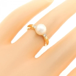 Nhẫn ngọc trai Akoya K18YG 6.6mm 668692