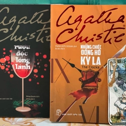 Combo 2 quyễn sách trinh thám agatha christie