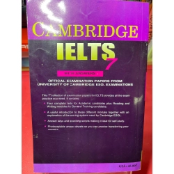 Ielts 7 with answers 2013 mới 75% ố bẩn viền nhẹ bút chì Ths Diễm Ly HPB1905 SÁCH HỌC NGOẠI NGỮ 349202